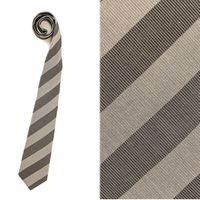 【新品】バーバリーロンドン ストライプネクタイ 41017 グレー系 メンズ 色んなスーツに合わせやすいデザイン