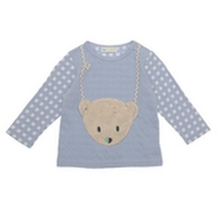 くまポシェットTシャツ