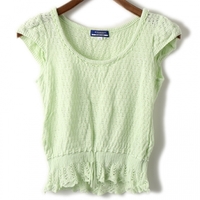 カットソー 38 バーバリーブルーレーベル 57221 BURBERRY BLUE LABEL ライトグリーン系 レディース