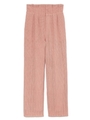 コットンレースワイドパンツ/PNK