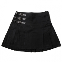 スカート 36 バーバリーブルーレーベル 54858 BURBERRY BLUE LABEL ブラック系 レディース