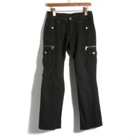 ストレートカーゴパンツ 73 バーバリーブラックレーベル 68724 BURBERRY BLACK LABEL ブラック メンズ