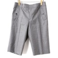 スラックス　ハーフパンツ 44 バーバリーロンドン 61019 BURBERRY LONDON グレー系 レディース