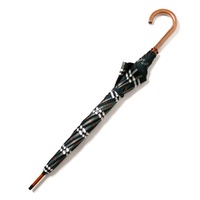 チェック　傘  バーバリーロンドン 65993 BURBERRY LONDON グリーン メンズ