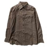 チェックシャツ 2 バーバリーブラックレーベル 56083 BURBERRY BLACK LABEL ブラウン系 メンズ