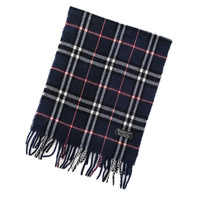 チェックマフラー 146×30cm バーバリーズ 43661 Burberrys ネイビー系 メンズ