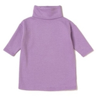 【50%OFF】ドロップショルダータートルネックワンピース