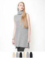 ニットベストチュニック