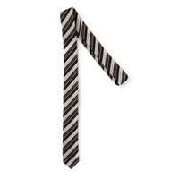 ネクタイ（ストライプ）  バーバリーブルーレーベル 50691 BURBERRY BLUE LABEL ブラック系 メンズ