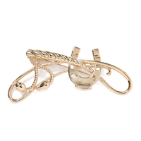 バーバリーズ ブローチ 40601 ゴールド系 レディース 乗馬好きにも　蹄鉄モチーフアクセサリー