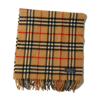 バーバリーズ 英国チェックマフラー 28755 ブラウン系 暖かなマフラー