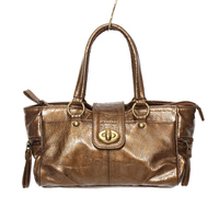 バーバリーブルーレーベル ハンドバッグ 37673 ブラウンゴールド系 レディース