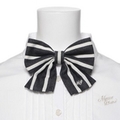 ボーダー柄リボンタイ