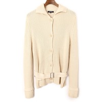 前ボタンニットブルゾン 2 バーバリーロンドン 60892 BURBERRY LONDON ベージュ系 レディース