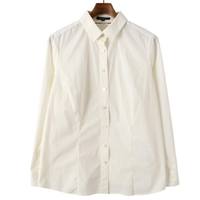 長袖シャツ袖裏チェック 46 バーバリーロンドン 59666 BURBERRY LONDON ホワイト系 レディース