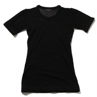 半袖ニット S バーバリープローサム 54365 BURBERRY PRORSUM ブラック系 レディース