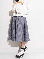 WEGO/リネンユニオンスカート