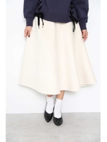 Ｆメルトンサーキュラースカート/オレンジ(150)