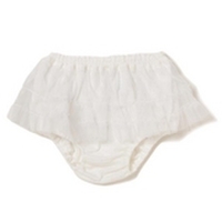 チュール重ね垂らし星カバーパンツ