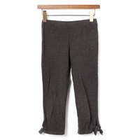 裾リボン装飾レギンスパンツ 38 バーバリーブルーレーベル 70248 BURBERRY BLUE LABEL グレー レディース
