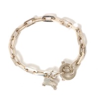 バーバリーブラックレーベル ブレスレット シルバー  バーバリーブラックレーベル 71143 BURBERRY BLACK LABEL シルバー メンズ