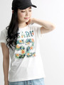 WEGO/フラワーTシャツ