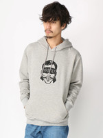 WEGO/フェイスプリントロゴパーカー