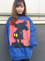 【USED】 ミッキー キャラクタースウェット