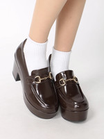 WEGO/ビット付きボリュームローファー