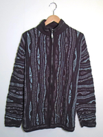 WEGO/【古着】COOGI 総柄ニット