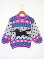 80's パステルニット ファンシーニット      