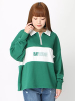 WEGO/ジップラガースウェット