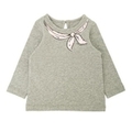インファントネックタイプリントロングスリーブティ-