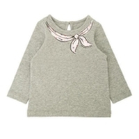 インファントネックタイプリントロングスリーブティ-