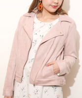 ポンチスウェードライダースジャケット