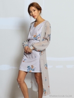 2WAYプリントワンピース/ベージュ