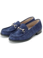 HARUTA別注 ビット付きローファー/ブルー系(194)