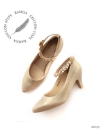 【ストレスフリー】7WAYパンプス/GOLD