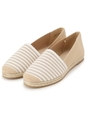 エスパドリーユ風フラットシューズ/ベージュ(352)