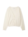 シークインカーディガン/ホワイト(030)