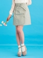 ラップリボンミニスカート/ミント