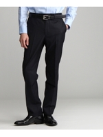 【TALL&LARGE】【J∞QUALITY】シャドーストライプパンツ[メンズ パンツ 大きめ]/ブルー系(094)