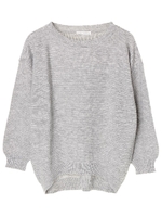 ・バルーンシルエットプルオーバー/杢グレー