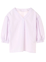 ・ボリュームスリーブブラウス/ベージュ