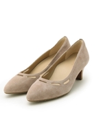 【WEB限定カラーあり】18春夏「やみつきパンプス」/ライトベージュ(051)