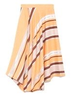 アシメボーダースカート/ORG