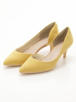 サイドオープンパンプス/YELLOW