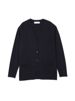 ◆大きいサイズ◆ミドル丈カーディガン/ネイビー(120)