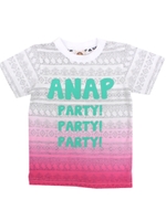 【ANAP KIDS】ネイティブ柄×グラデーションＴシャツ/ピンク(008)