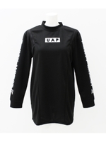 【UNDER ANAP】肩ZIPハイネックチュニック/ブラック(027)